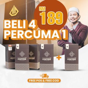 PAKEJ 4 KOTAK FREE 1 KOTAK (LIMITED)